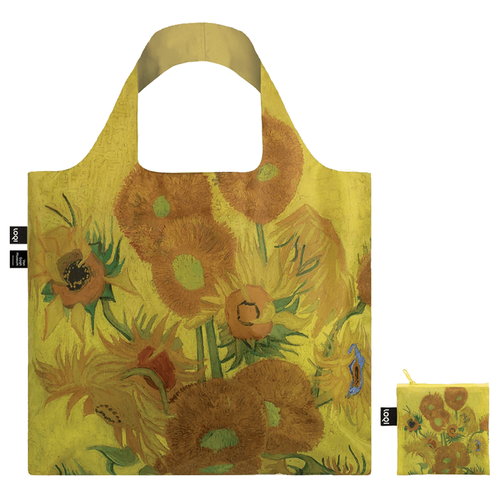 Loqi Vincent Van Gogh Sunflowers Recycled Bag